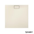 Душевой поддон каменный 120х120 Duravit Stonetto, песочный (720169480000000) Мелкие Песочный