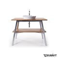 Тумба напольная 112х57 Duravit Cape Cod, европейский дуб (CC953207676) Duravit Тумбы
