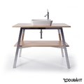 Тумба напольная 112х57 Duravit Cape Cod, граб (CC953208181) Duravit Тумбы