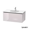 Тумба подвесная 100х54,1 Duravit Delos, белая сирень глянцевый (DL623302727) Duravit Тумбы