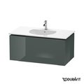 Тумба підвісна 100х54, 1 Duravit Delos, доломітово-сірий глянцевий (DL623303838) Duravit Тумби