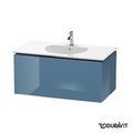 Тумба підвісна 100х54, 1 Duravit Delos, блакитний камінь глянцевий (DL623304747) Duravit Тумби