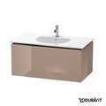 Тумба подвесная 100х54,1 Duravit Delos, капучино глянцевый (DL623308686) Duravit Тумбы