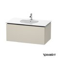 Тумба подвесная 100х54,1 Duravit Delos, серо-коричневый (DL623309191) Duravit Тумбы