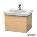 Тумба підвісна 60х46 Duravit Delos, дуб брашований (DL623401212) Duravit Тумби