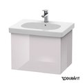 Тумба подвесная 60х46 Duravit Delos, белая сирень глянцевый (DL623402727) Duravit Тумбы
