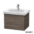 Тумба подвесная 60х46 Duravit Delos, сосна коричневая (DL623405151) Duravit Тумбы