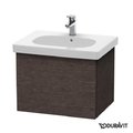 Тумба подвесная 60х46 Duravit Delos, дуб темный брашированный (DL623407272) Duravit Тумбы