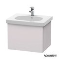 Тумба підвісна 60х46 Duravit Delos, білий Бузок шовковисто-матовий (DL623408787) Duravit Тумби