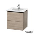 Тумба підвісна 50х42, 6 Duravit Delos, сосна срібляста (DL633003131) Duravit Тумби