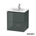 Тумба підвісна 50х42, 6 Duravit Delos, доломітово-сірий глянцевий (DL633003838) Duravit Тумби