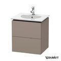 Тумба підвісна 50х42, 6 Duravit Delos, базальт матовий (DL633004343) Duravit Тумби