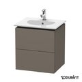 Тумба подвесная 50х42,6 Duravit Delos, фланелево-серый шелковисто-матовый (DL633009090) Duravit Тумбы