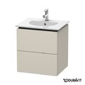 Тумба подвесная 50х42,6 Duravit Delos, серо-коричневый (DL633009191) Duravit Тумбы