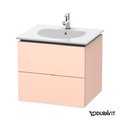 Тумба підвісна 60х51, 6 Duravit Delos, абрикосовий перли шовковисто-матовий (DL633102020) Duravit Тумби