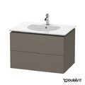 Тумба підвісна 80х54, 1 Duravit Delos, фланелево-сірий шовковисто-матовий (DL633209090) Duravit Тумби