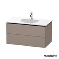 Тумба підвісна 100х54, 1 Duravit Delos, базальт матовий (DL633304343) Duravit Тумби