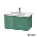 Тумба підвісна 80х46 Duravit Delos, нефрит глянцевий (DL623500303) Duravit Тумби