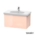 Тумба подвесная 80х46 Duravit Delos, абрикосовый жемчуг глянцевый (DL623501010) Duravit Тумбы