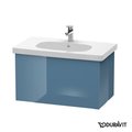 Тумба підвісна 80х46 Duravit Delos, блакитний камінь глянцевий (DL623504747) Duravit Тумби