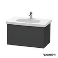 Тумба підвісна 80х46 Duravit Delos, графіт матовий (DL623504949) Duravit Тумби