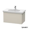 Тумба підвісна 80х46 Duravit Delos, сіро-коричневий (DL623509191) Duravit Тумби