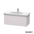 Тумба подвесная 100х46 Duravit Delos, белая сирень шелковисто-матовый (DL623608787) Duravit Тумбы
