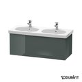 Тумба підвісна 115х46 Duravit Delos, доломітово-сірий глянцевий (DL623703838) Duravit Тумби