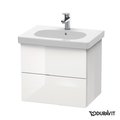 Тумба подвесная 60х46 Duravit Delos, белый глянцевый (DL633402222) Duravit Тумбы