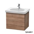 Тумба подвесная 60х46 Duravit Delos, тичинская вишня (DL633407373) Duravit Тумбы