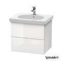 Тумба підвісна 60х46 Duravit Delos, білий глянцевий (DL633408585) Duravit Тумби