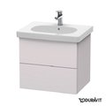 Тумба підвісна 60х46 Duravit Delos, білий Бузок шовковисто-матовий (DL633408787) Duravit Тумби