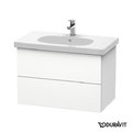 Тумба підвісна 80х46 Duravit Delos, білий матовий (DL633501818) Duravit Тумби