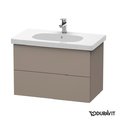 Тумба підвісна 80х46 Duravit Delos, базальт матовий (DL633504343) Duravit Тумби