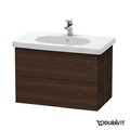 Тумба подвесная 80х46 Duravit Delos, орех брашированный (DL633506969) Duravit Тумбы