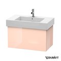 Тумба подвесная 80х47 Duravit Delos, абрикосовый жемчуг глянцевый (DL622001010) Duravit Тумбы