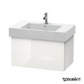 Тумба подвесная 80х47 Duravit Delos, белый глянцевый (DL622002222) Duravit Тумбы