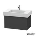 Тумба підвісна 80х47 Duravit Delos, графіт матовий (DL622004949) Duravit Тумби