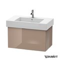 Тумба подвесная 80х47 Duravit Delos, капучино глянцевый (DL622008686) Duravit Тумбы