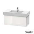 Тумба подвесная 100х47 Duravit Delos, белый глянцевый (DL622108585) Duravit Тумбы