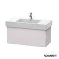 Тумба підвісна 100х47 Duravit Delos, білий Бузок шовковисто-матовий (DL622108787) Duravit Тумби