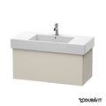 Тумба подвесная 100х47 Duravit Delos, серо-коричневый (DL622109191) Duravit Тумбы