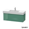 Тумба подвесная 120х47 Duravit Delos, нефрит глянцевый (DL622200303) Duravit Тумбы