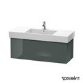 Тумба подвесная 120х47 Duravit Delos, доломитово-серый глянцевый (DL622203838) Duravit Тумбы
