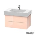 Тумба подвесная 80х47 Duravit Delos, абрикосовый жемчуг глянцевый (DL632001010) Duravit Тумбы
