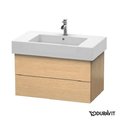 Тумба підвісна 80х47 Duravit Delos, дуб брашований (DL632001212) Duravit Тумби