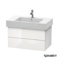 Тумба подвесная 80х47 Duravit Delos, белый глянцевый (DL632002222) Duravit Тумбы