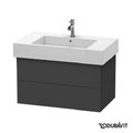 Тумба підвісна 80х47 Duravit Delos, графіт матовий (DL632004949) Duravit Тумби