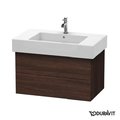 Тумба підвісна 80х47 Duravit Delos, каштан Темний (DL632005353) Duravit Тумби
