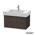 Тумба підвісна 80х47 Duravit Delos, дуб темний брашірованний (DL632007272) Duravit Тумби